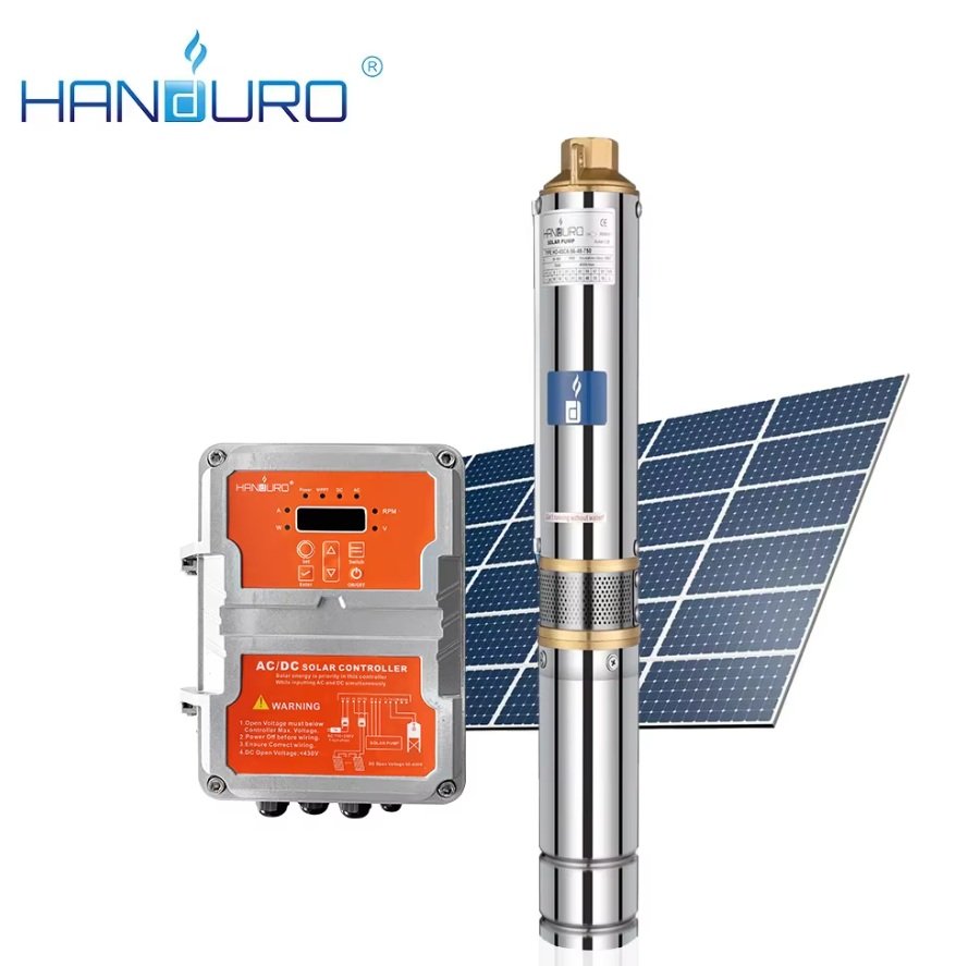 BOMBA SOLAR HIBRIDA HANDURO 48V 600W 3(SIN PANEL)- 3990LT/H
